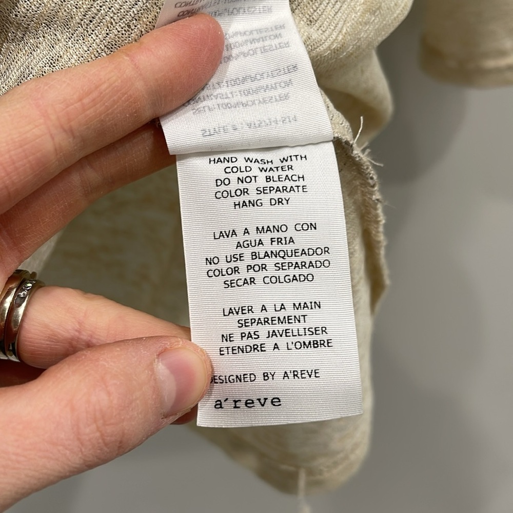 Areve Elegant long sleeve top size S - Picture 4 of 5